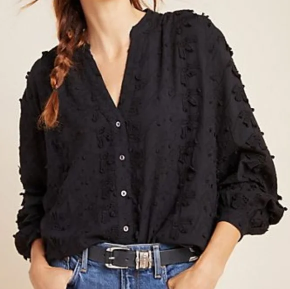 Anthropologie Kathryn Blouse Top - Picture 9 of 9